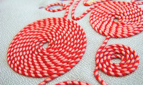 COILING EMBROIDERY