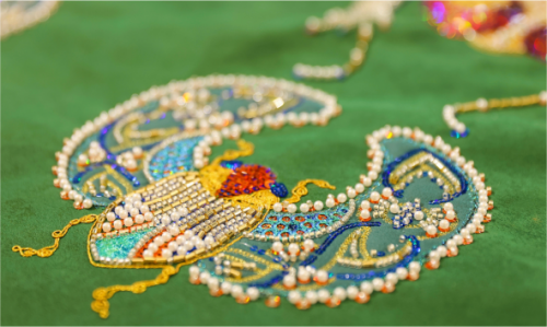 BEAD EMBROIDERY