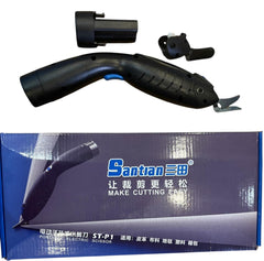 SANTIAN ELECTRIC SCISSOR WITH EXTRA KNIFE SET AND ONE EXTRA BATTERY