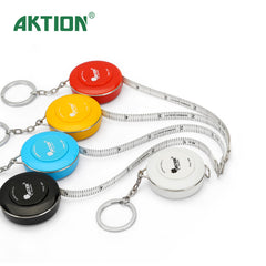 AKTION SMALL MEASURING TAPE WITH KEYCHAIN