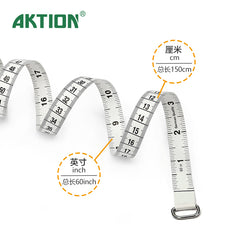 AKTION SMALL MEASURING TAPE WITH KEYCHAIN