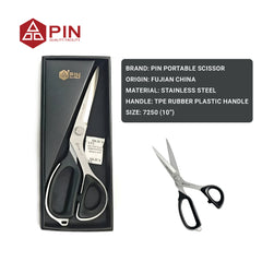 PIN -7250 10" JAPAN QUALITY SCISSOR