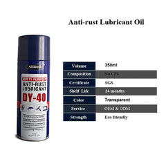 DY-40 Multi-Purpose Anti-Rust Lubricant Spray 450ml – Industrial Machine Maintenance