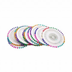 PEARL PIN ASSORTED COLORS